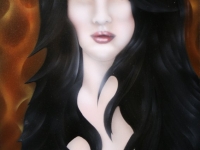 Vampier airbrush werk Lochem.